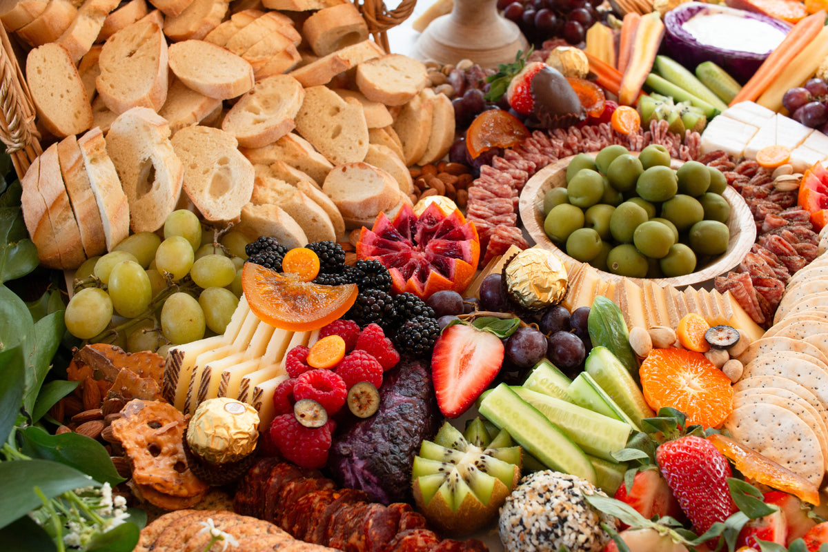 luxe graze by platter & graze | fig butter, grazing... Grazing Tables – Fiddle & Fig Boards